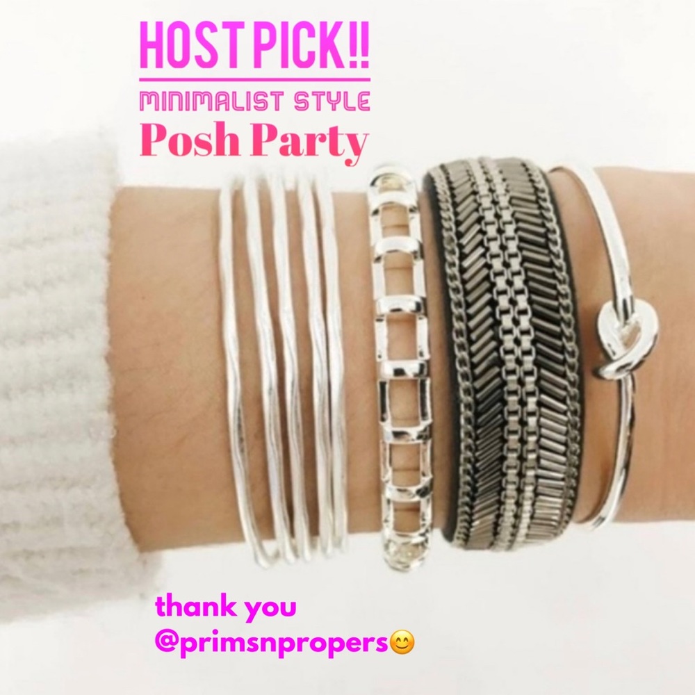 :: Stella & Dot⚔️SILVER Quinn Cuff Bracelet